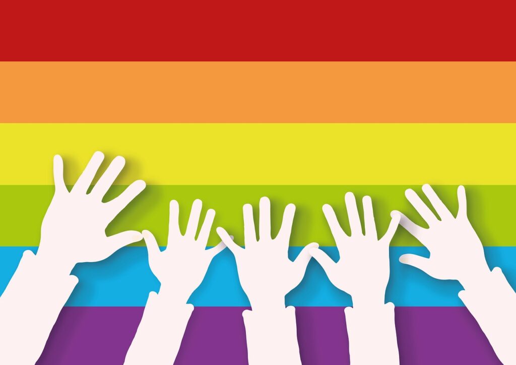 lesbian, happy, nature, homosexual, proudly, rainbow, symbol, bisexual, multicoloured, homosexuality, trans, transsexual, sexuality, letters, gender