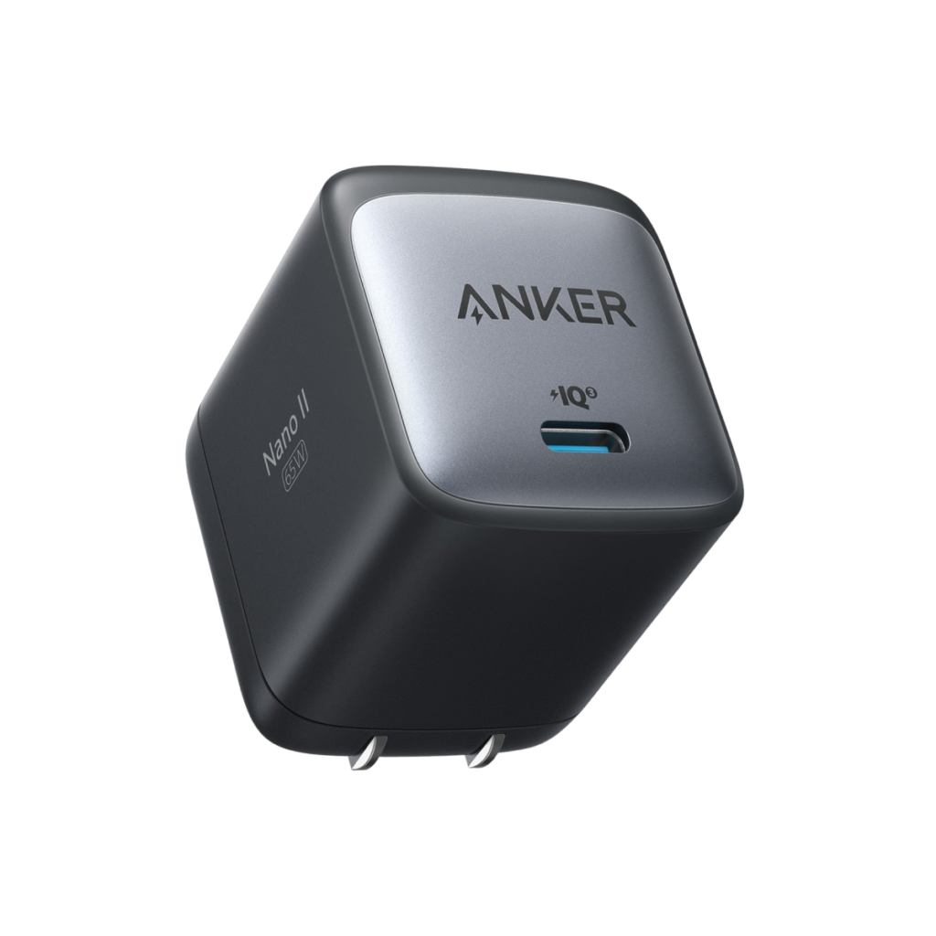 Anker公式サイトに掲載されている製品画像。コンパクトな一体型充電器 Anker 715 Charger（Nano II 65W）