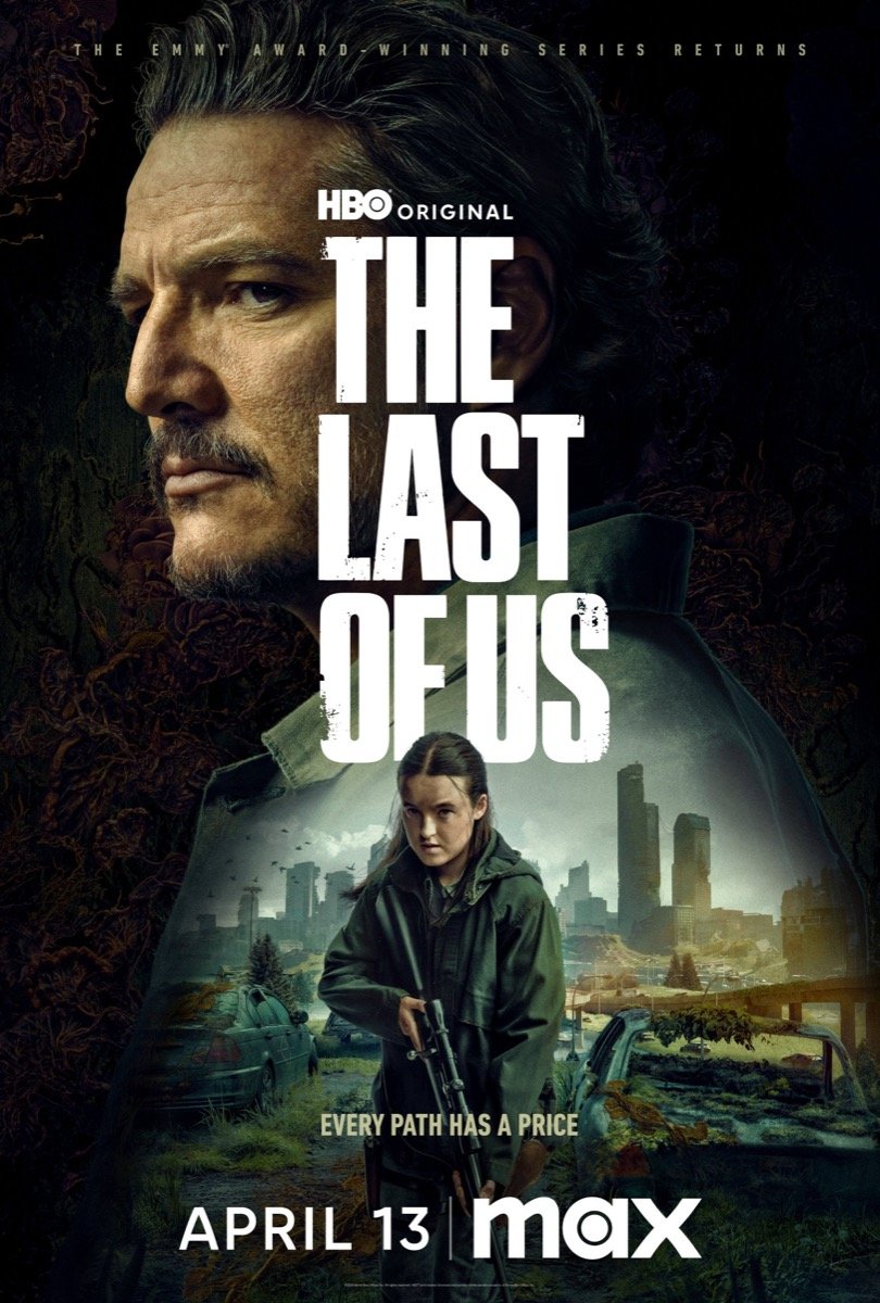 『THE LAST OF US』シーズン2の公式ポスター、Pedro PascalとBella Ramseyが起用されている