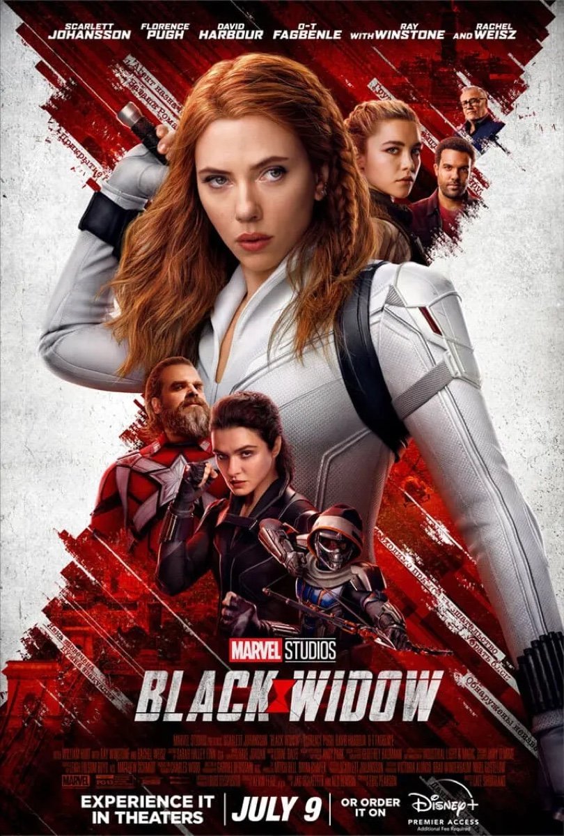 映画『ブラック・ウィドウ』のポスター